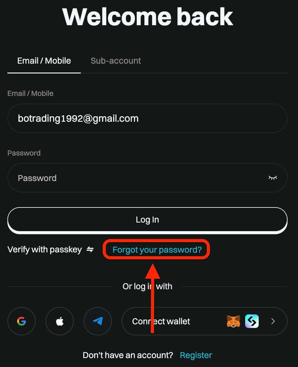 Comment se connecter et vérifier votre compte sur Bitget Comment se connecter et vérifier votre compte sur Bitget