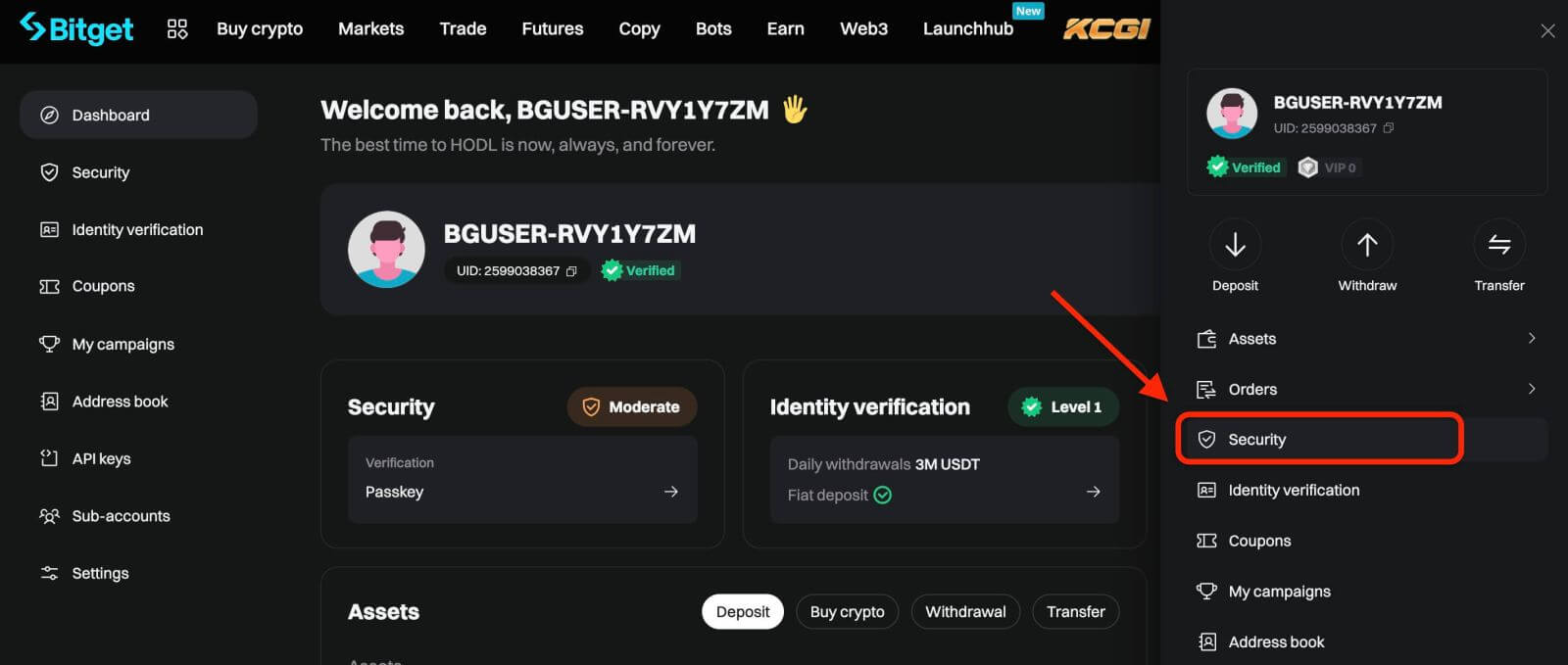 Comment se connecter et vérifier votre compte sur Bitget Comment se connecter et vérifier votre compte sur Bitget