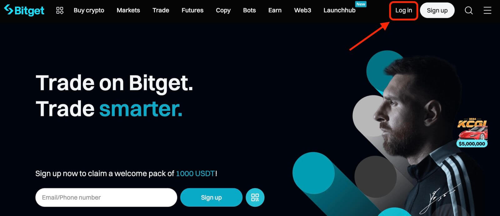 Comment ouvrir un compte et se connecter à Bitget Comment ouvrir un compte et se connecter à Bitget